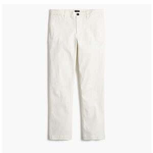 J. Crew high rise chino pant white size 8